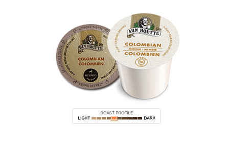 Van Houtte Colombian Coffee K-Cups pack delivery